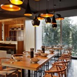 Restaurant design luminaire