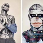 Rick Genest pour Schon!