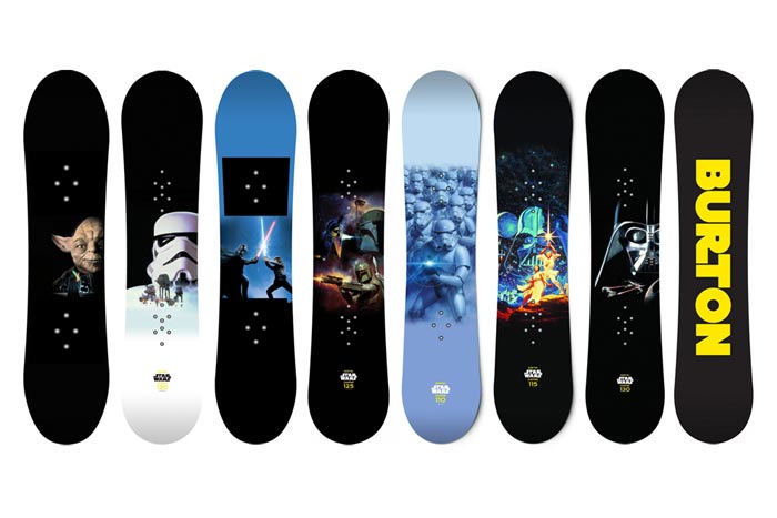 Snowboards Star Wars x Burton