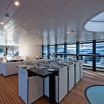 Yacht design salle a manger