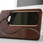 BaseStation Dock iPhone en bois