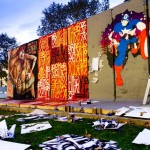 Behind the Berlin Wall Exhibition par D*Face et Retna