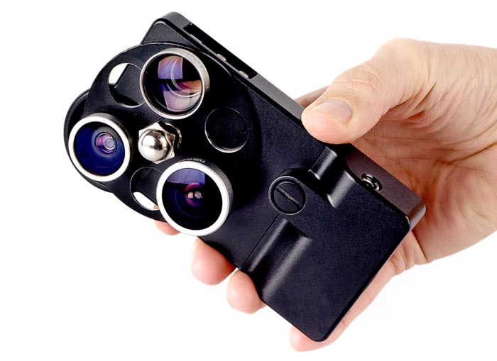 Etui design iPhone Lens Dial