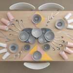 Table dressee IKEA mise en scene par Carl Kleiner