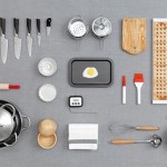 Ustensiles de cuisines IKEA mis en scene par Carl Kleiner