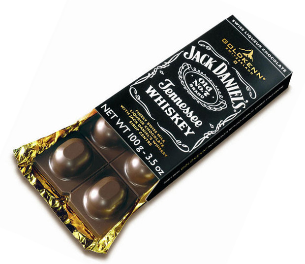 Boite de chocolats Jack Daniels