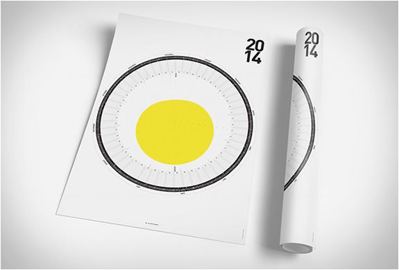 Calendrier circulaire Sören Lachnit