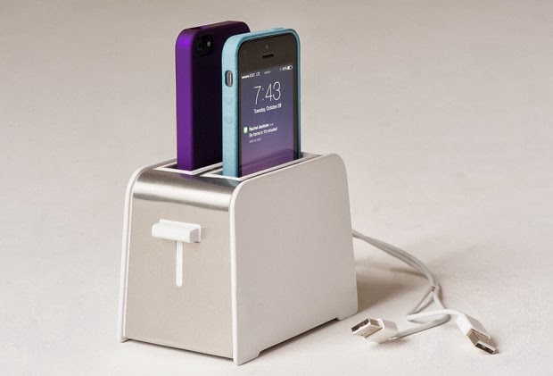 Chargeur Foaster pour iPhone en forme de grille-pain