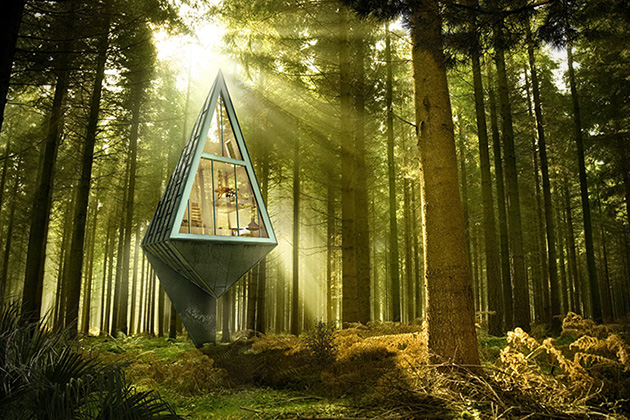 Cabanes design dans les arbres qui respectent l’environnement