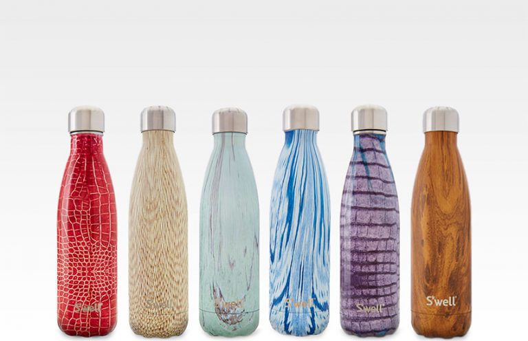 7 magnifiques bouteilles métalliques isothermes design